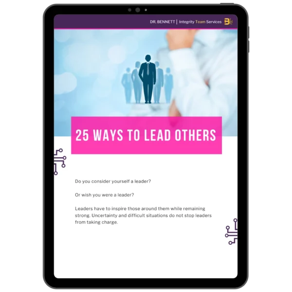 25 Ways To Lead Others